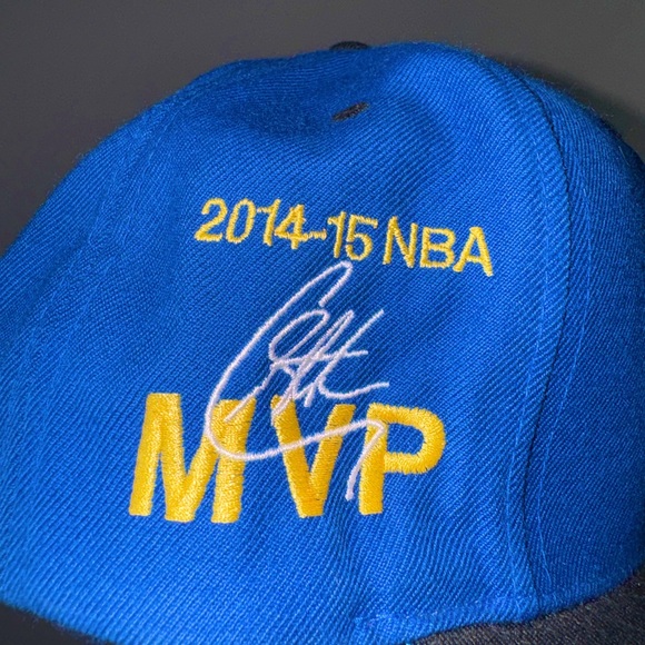 COPY - NBA Golden State Warriors Stephen Curry 2014-15 MVP Mitchell & Ness Snap… - Picture 2 of 3